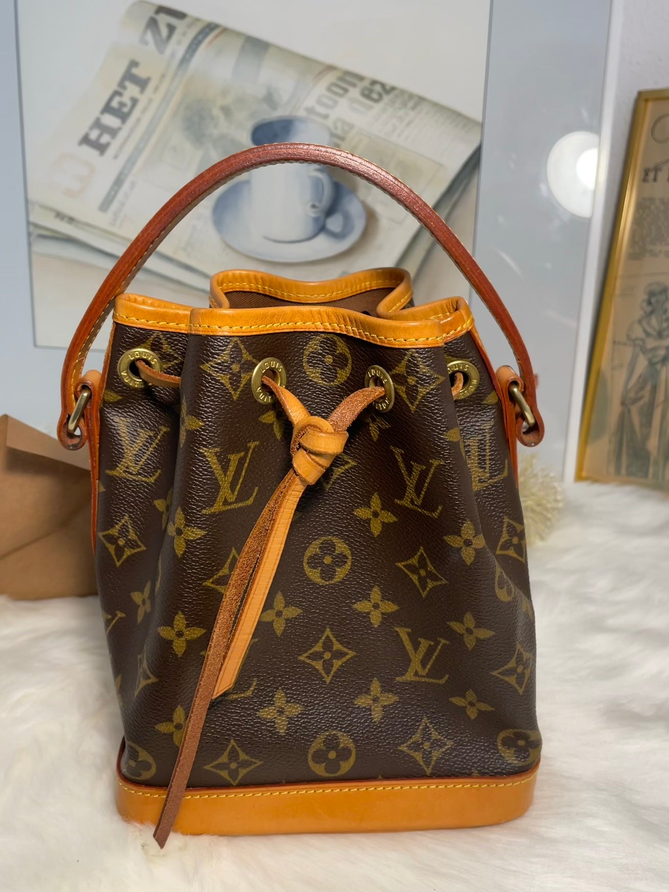 (Pre-loved) Louis Vuitton Noe Mini handbag Limited Edition